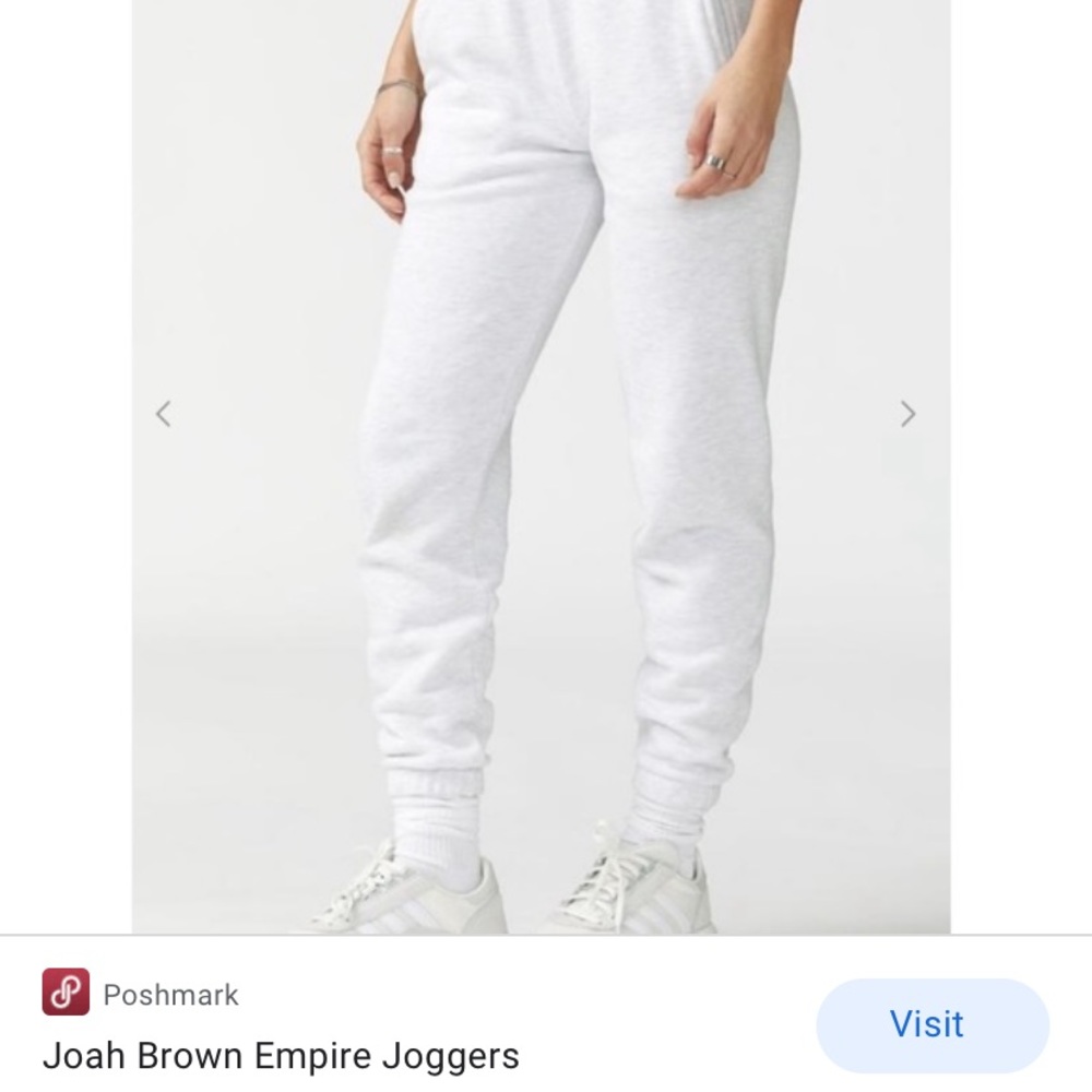 ISO Josh Brown Empire Joggers in Pearl
